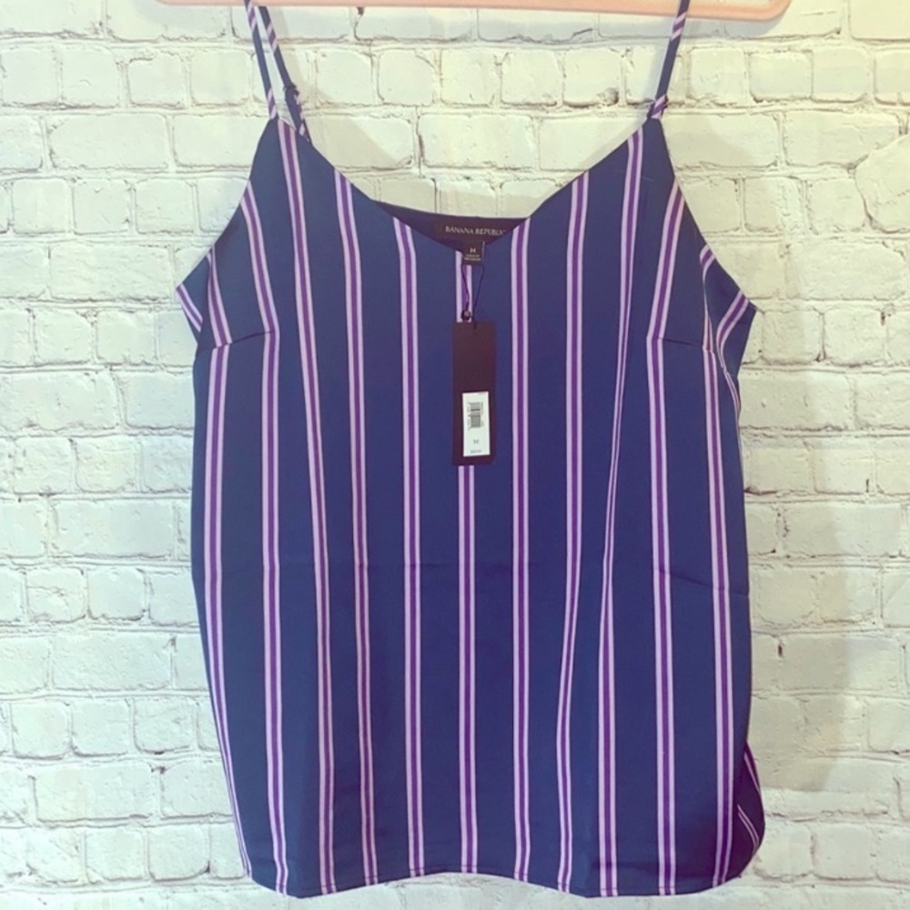 Banana Republic Asymmetrical Tank Top. Size Small